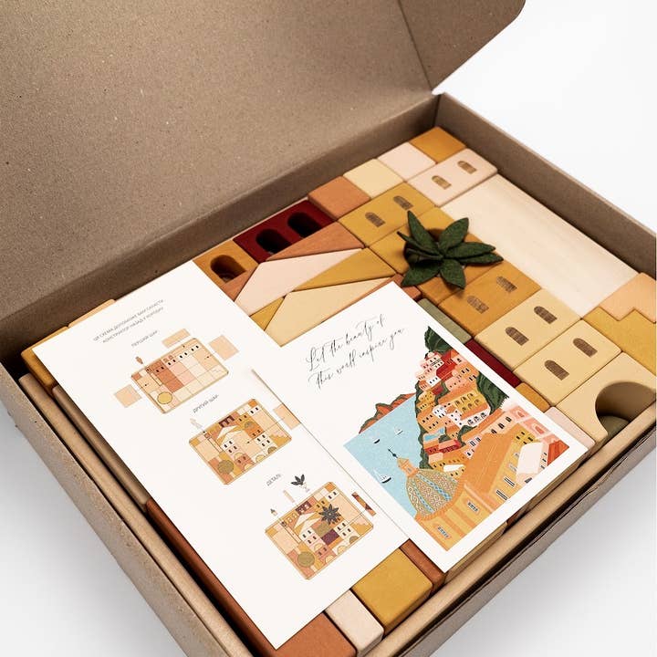 SABO concept - Wholesale Blocks – Kids & baby - Blocks "Italy. Ancient city"10