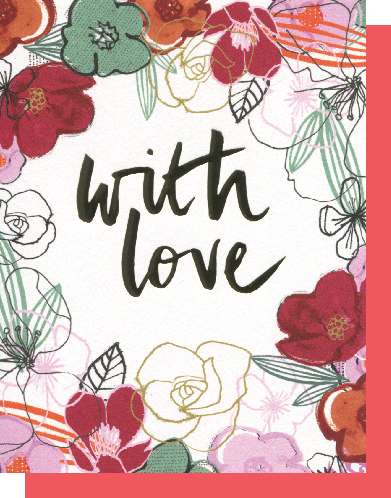 Big Wheel Press - Venta al por mayor Tarjetas de agradecimiento - Rosas de Primavera5