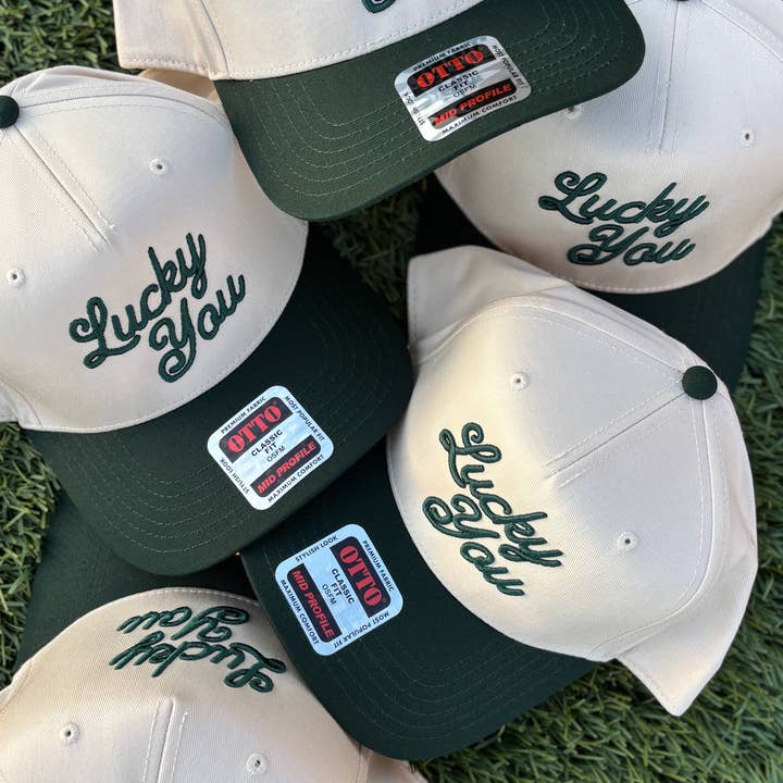 Lucky You Hat, St. Patrick's Day Hat, Lucky Hat
for wholesale by PAYRESPECTS