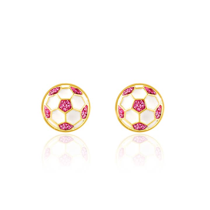 Glitter Soccer Ball | Cutie Stud Earrings for Kids
for wholesale by Girl Nation