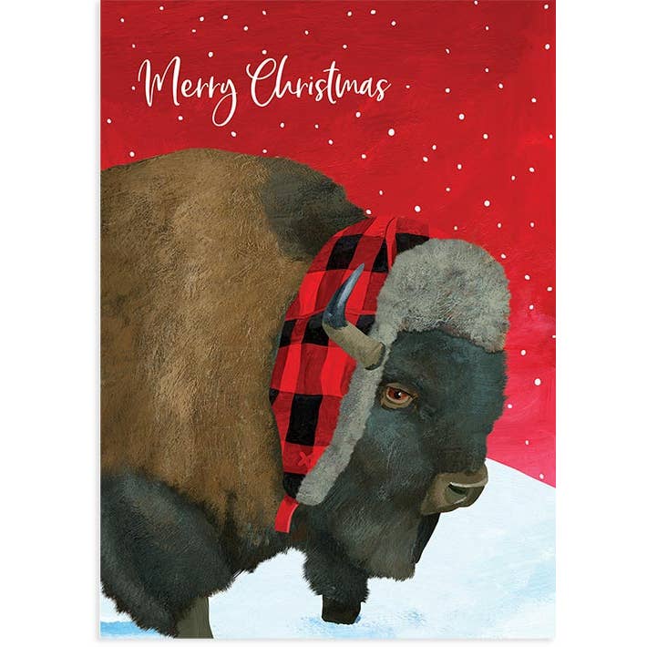 Bison jul för wholesale av 23rd Day Paper Goods