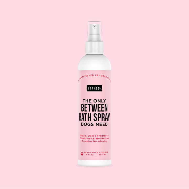 Natural Rapport - Wholesale Pet Spray - Dog - The Only Between Bath Spray Dogs Need - Floral & Coconut0