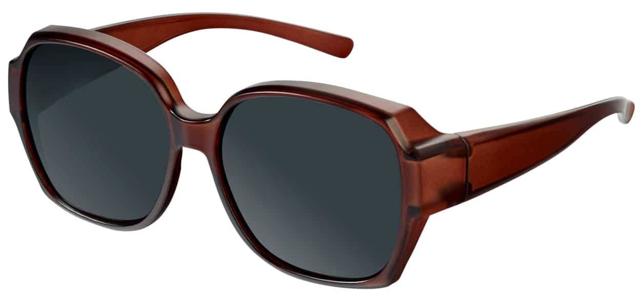 Remaldi® – wholesale Solglasögon - Dam – Libby Bark Square Överglasögon1