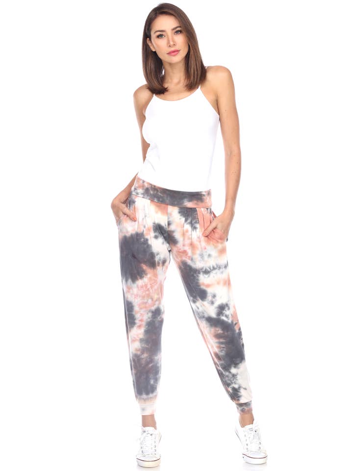 WHITE MARK - Vendita all'ingrosso Pantalone - Donna - PANTALONI HAREM TIE DYE7