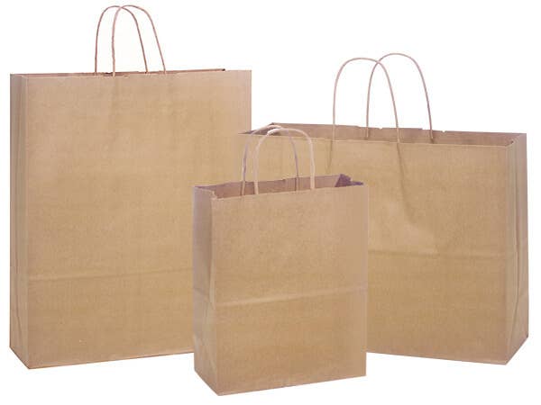 Nashville Wraps - Wholesale Gift Bag - Brown Kraft Paper Retail Shopping Bags9