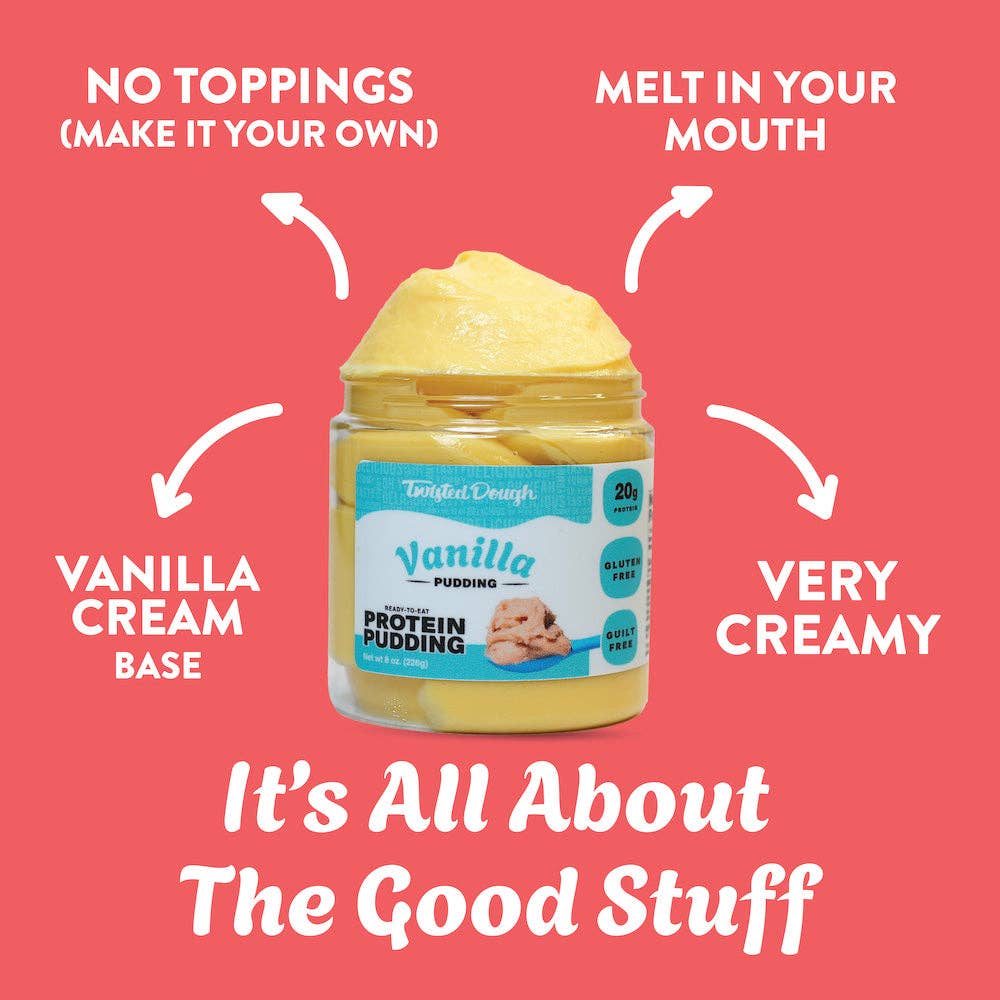 Twisted Dough - Wholesale Pudding - Protein Vanilla Pudding4