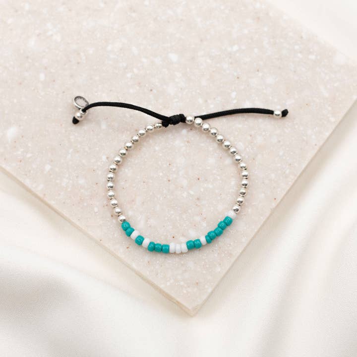 My Saint My Hero - Wholesale Beaded Bracelet - Beloved Morse Code Bracelet4