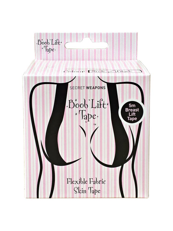 SECRET WEAPONS – Engroshandel Brysttape - Dame – Boob Lift Tape - Nøgen og Sort5