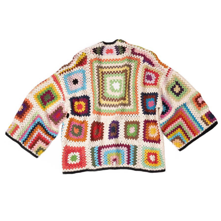 SAACHI - Wholesale Jacket - Women's - Granny Crochet Jacket Short 8