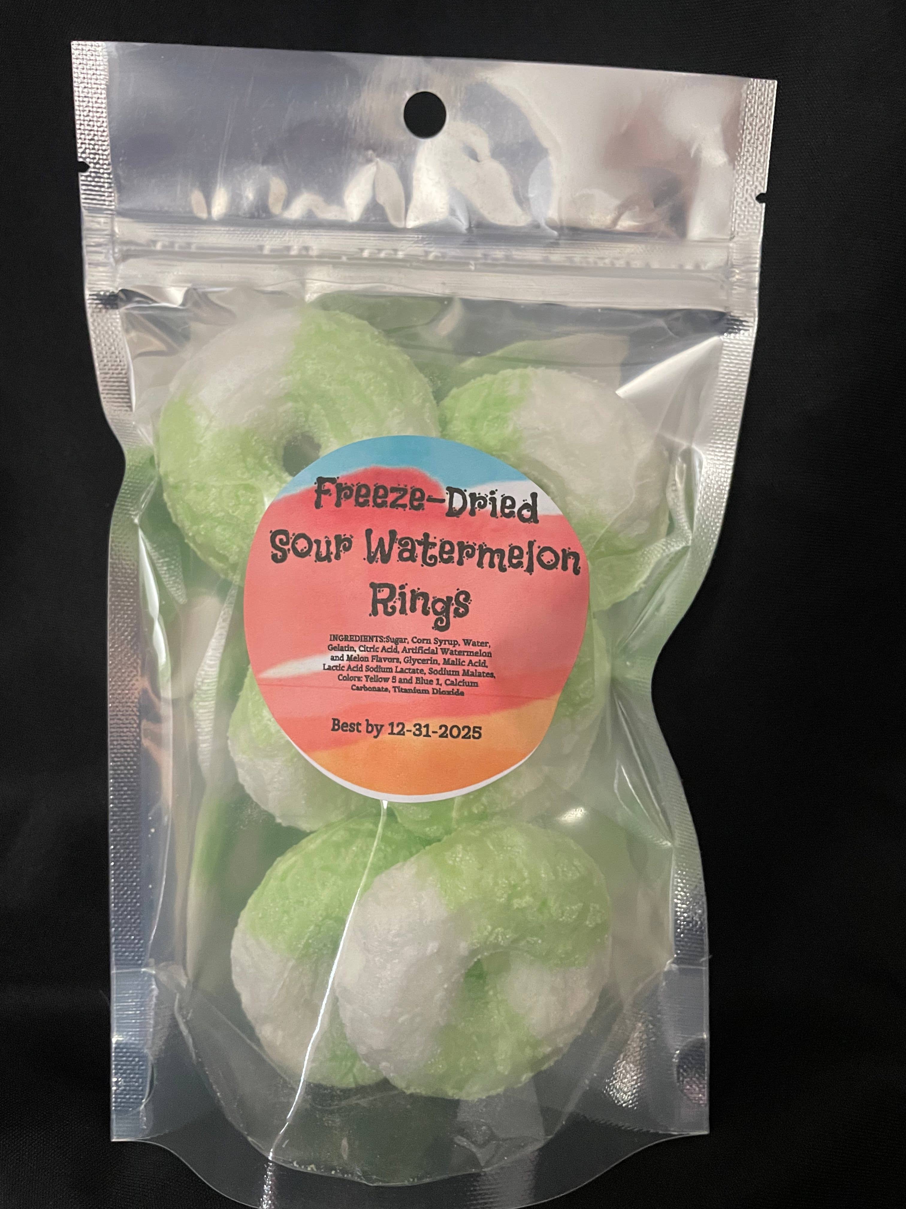 Freeze Dried Pickle Favorites and more - Wholesale Hard Candy - Freeze Dried Candy Peach Rings5