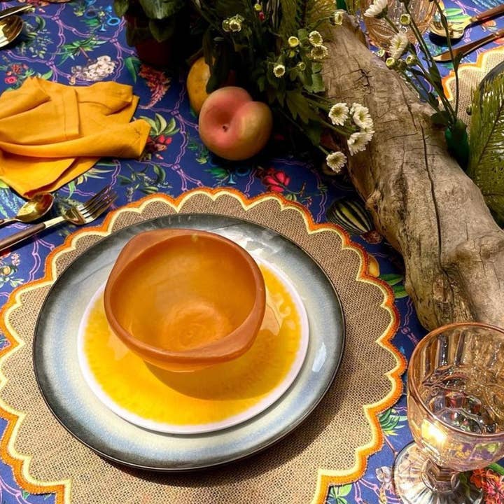 Klatso - Wholesale Placemat - Margarita Colored Rim Placemat