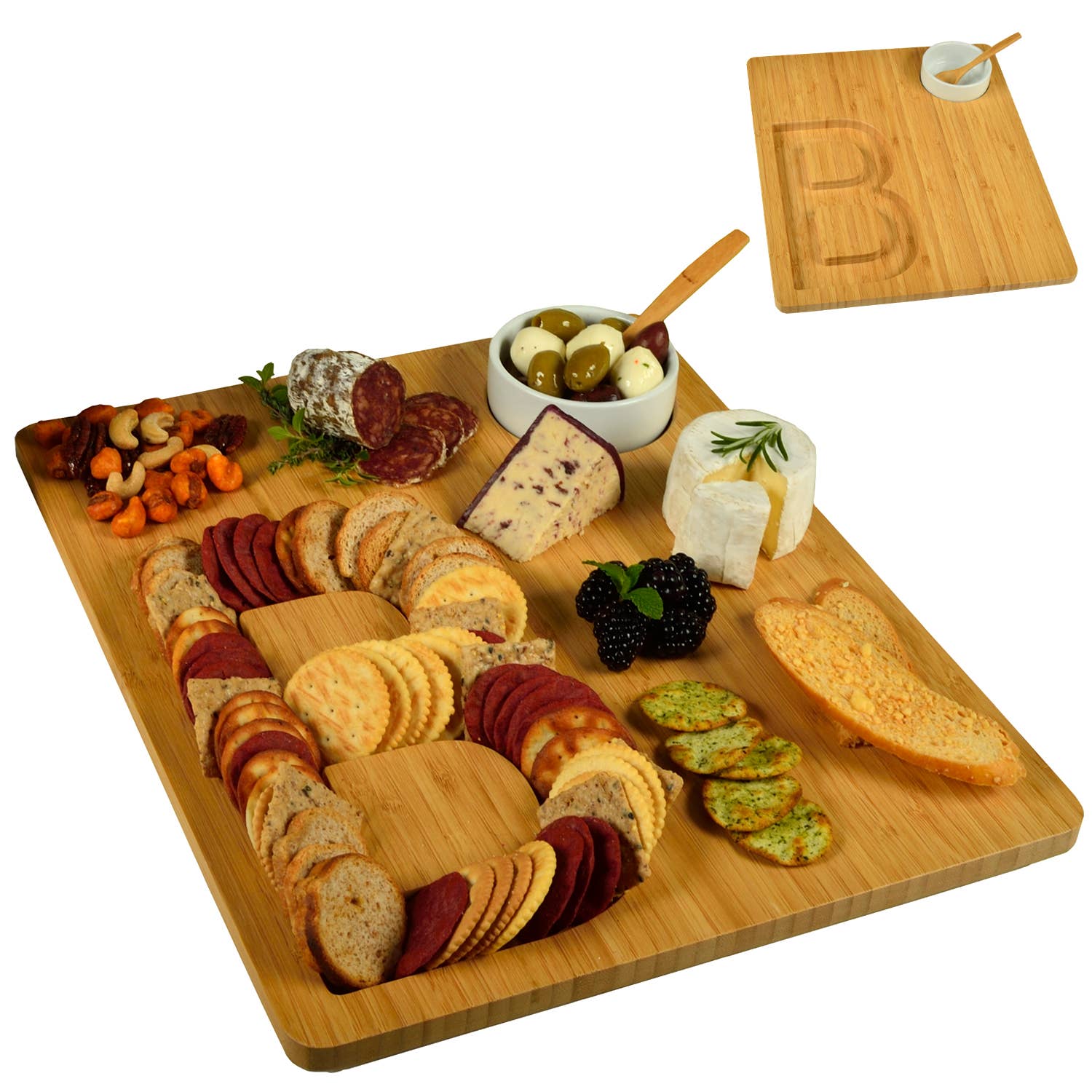 Picnic at Ascot – Tábua de queijos por atacado – Tabuleiro Alfabeto com Taça6