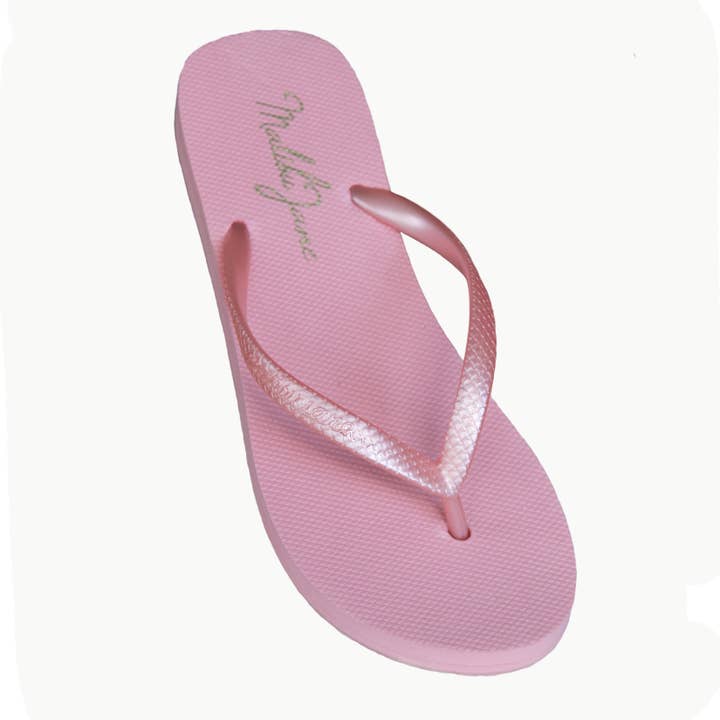 Ventura Flip Flop Dusty Rose for wholesale by Malibu Jane