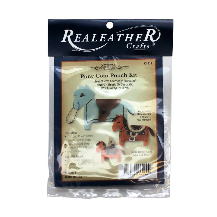 Little Pony Coin Purse Kit for wholesale by Realeather