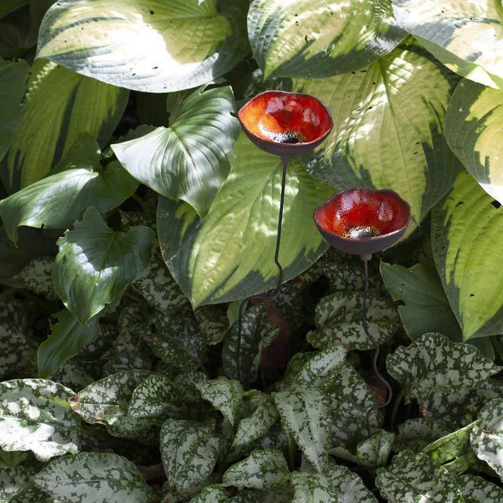 Elena Milani Arti visive e Design - Wholesale Outdoor Ornament/Decor - Ceramic poppy2