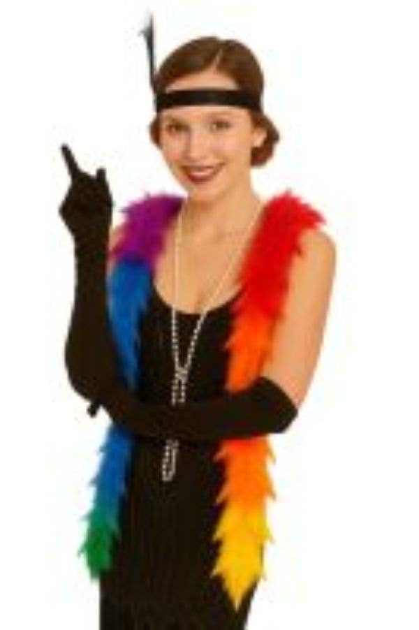 KBW Global Corp. – Engroshandel Fjer – Regnbuefjerboa — 70g1