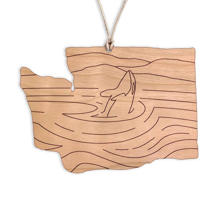 Forever Northwest - Wholesale Ornament - San Juan Islands Christmas Ornament0