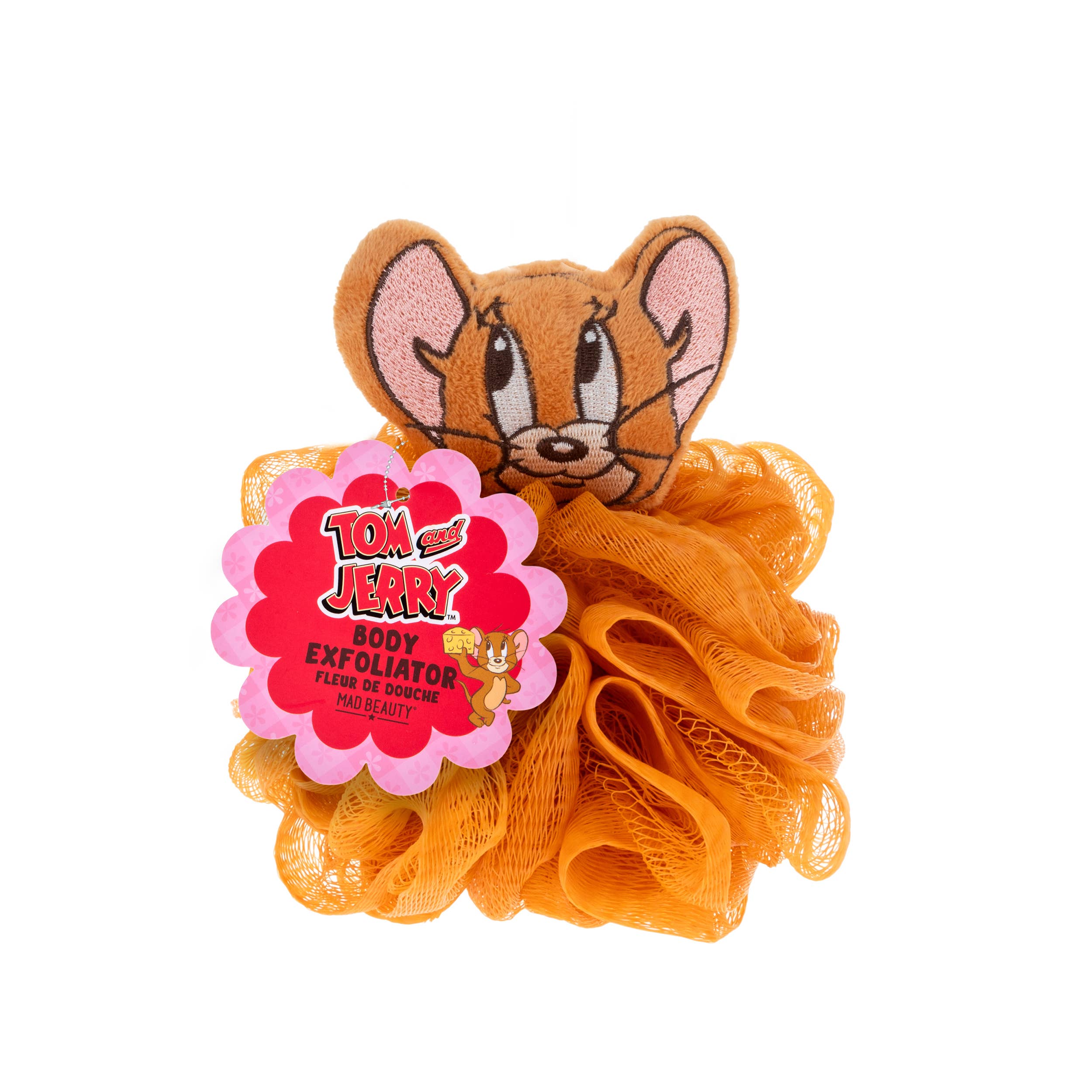 Mad Beauty USA LLC - Wholesale Bath Pouf/Sponge - Tom & Jerry Body Exfoliator - Jerry0