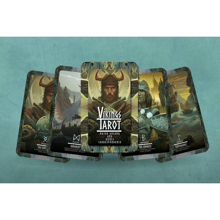 IBIZA TAROT - Wholesale Tarot Cards - Vikings Norse Tarot with Major Arcana and Runes10