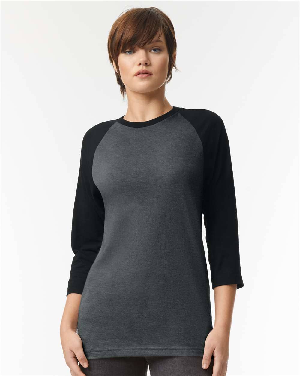 Lucky Avocado - Venta al por mayor Camiseta - Hombre - Camiseta CVC Raglan unisex11