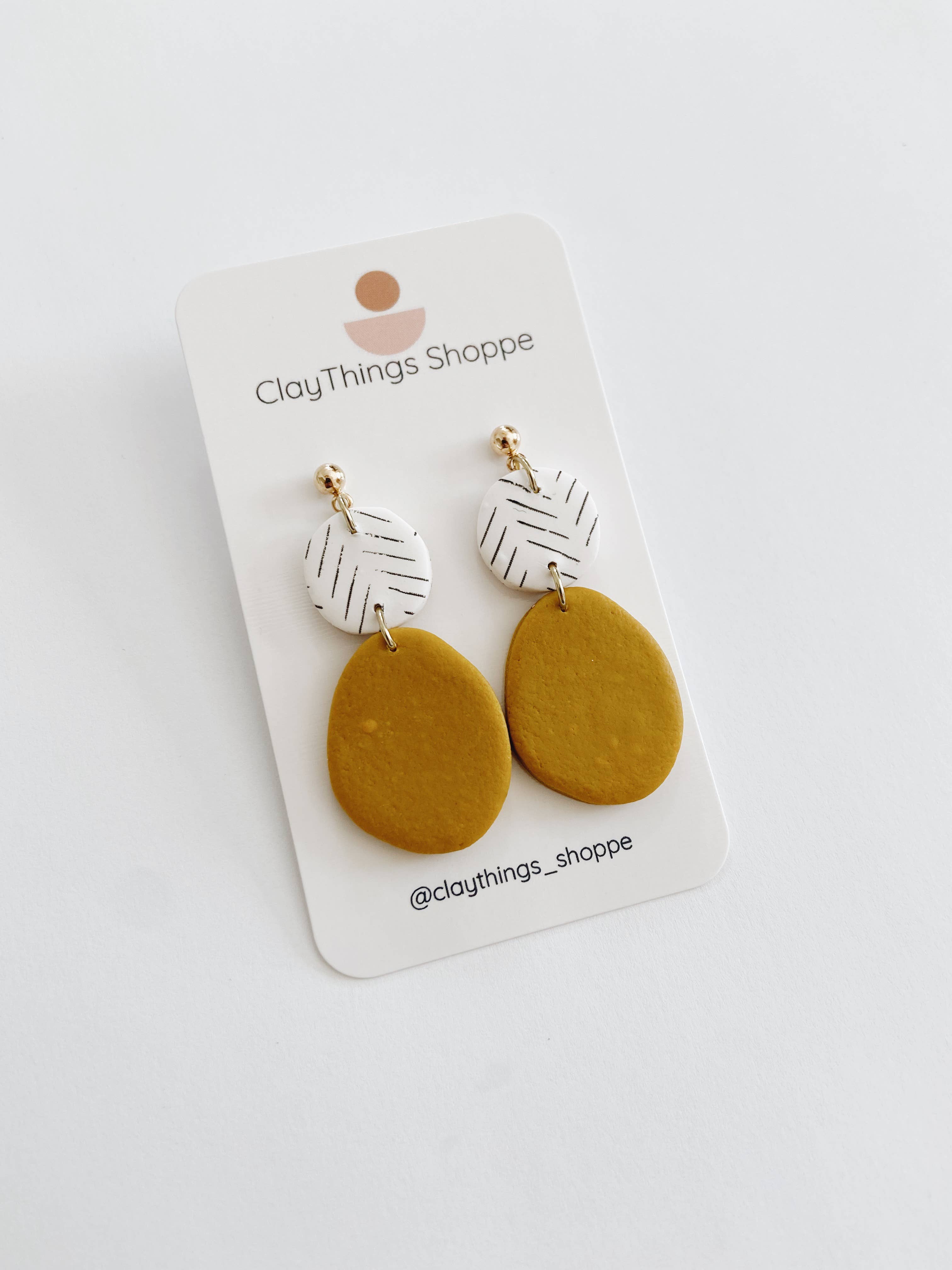 clay earrings for sale