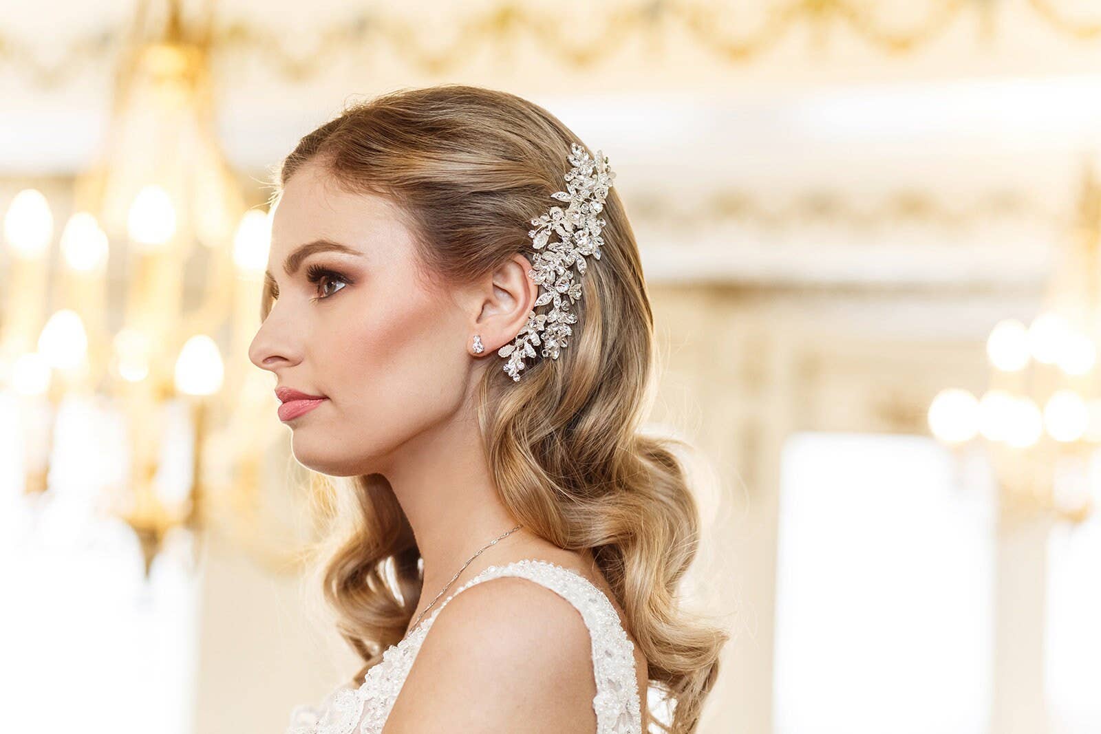 allureweddingjewelry - Wholesale Hair Pin - Halley Crystal Hair Comb3