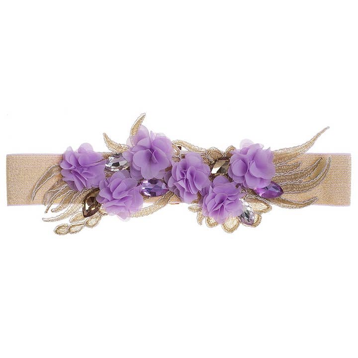 Cinturón Irina Malva. para venta al por mayor de Flormoda