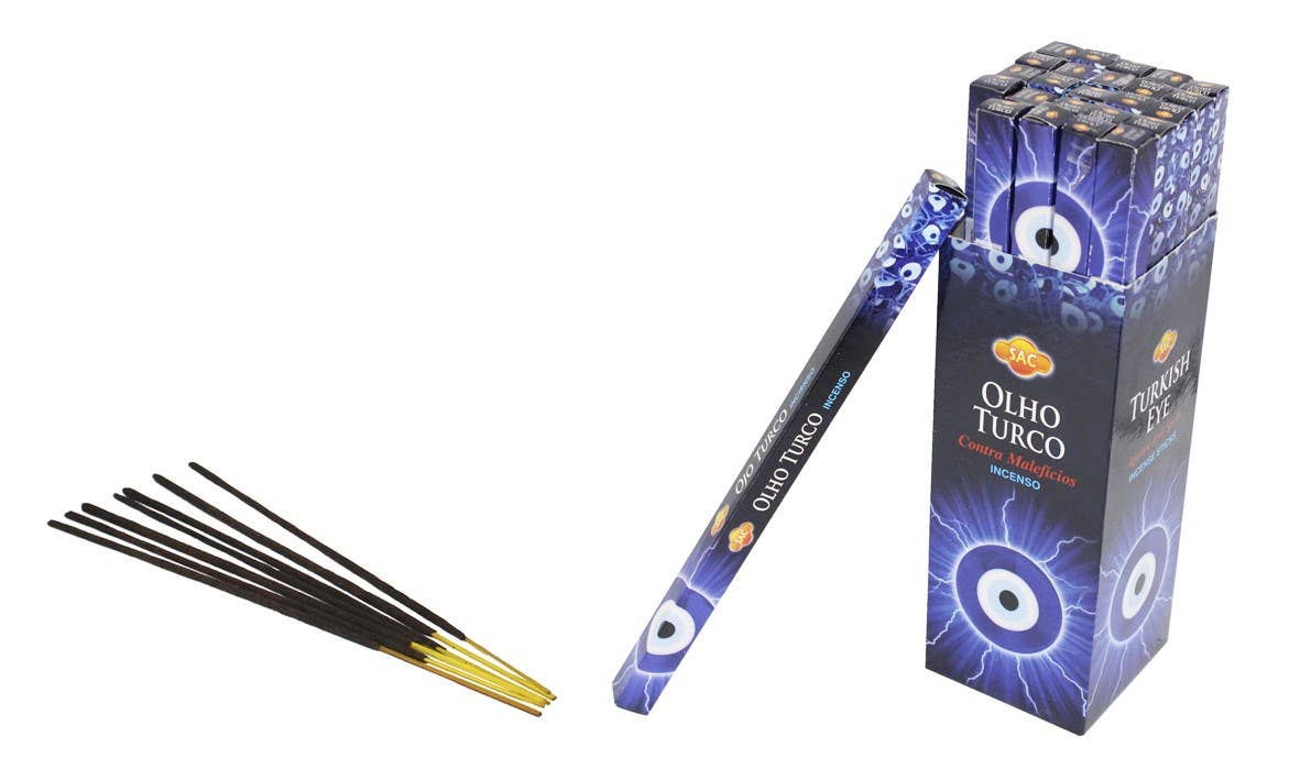 Esoterica Arte – Engroshandel Røgelse – Inc. Olho Turco taske (25 enheder)