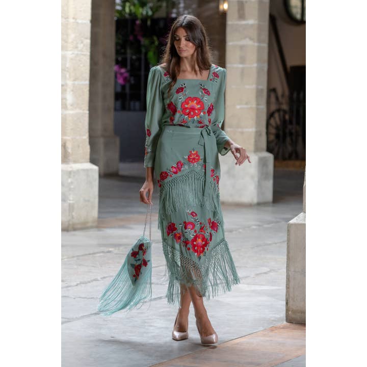 Káhyra Fine Green Skirt for wholesale by Káhyra