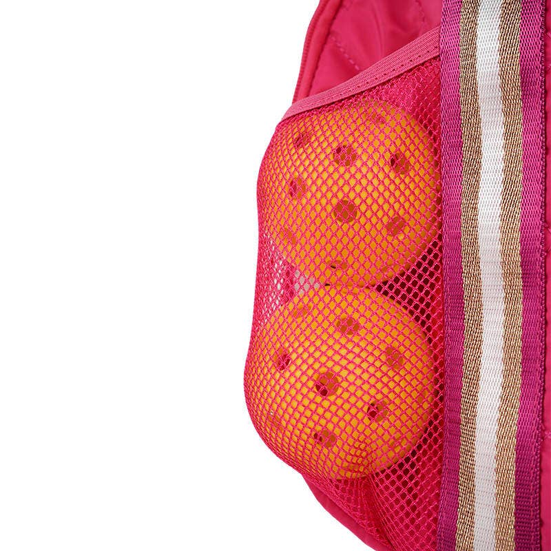 Lemonbella - Wholesale Sports Bag - Unisex - Lemonbella Berry Pink Pickleball Sling Bag CLOSEOUT SALE21