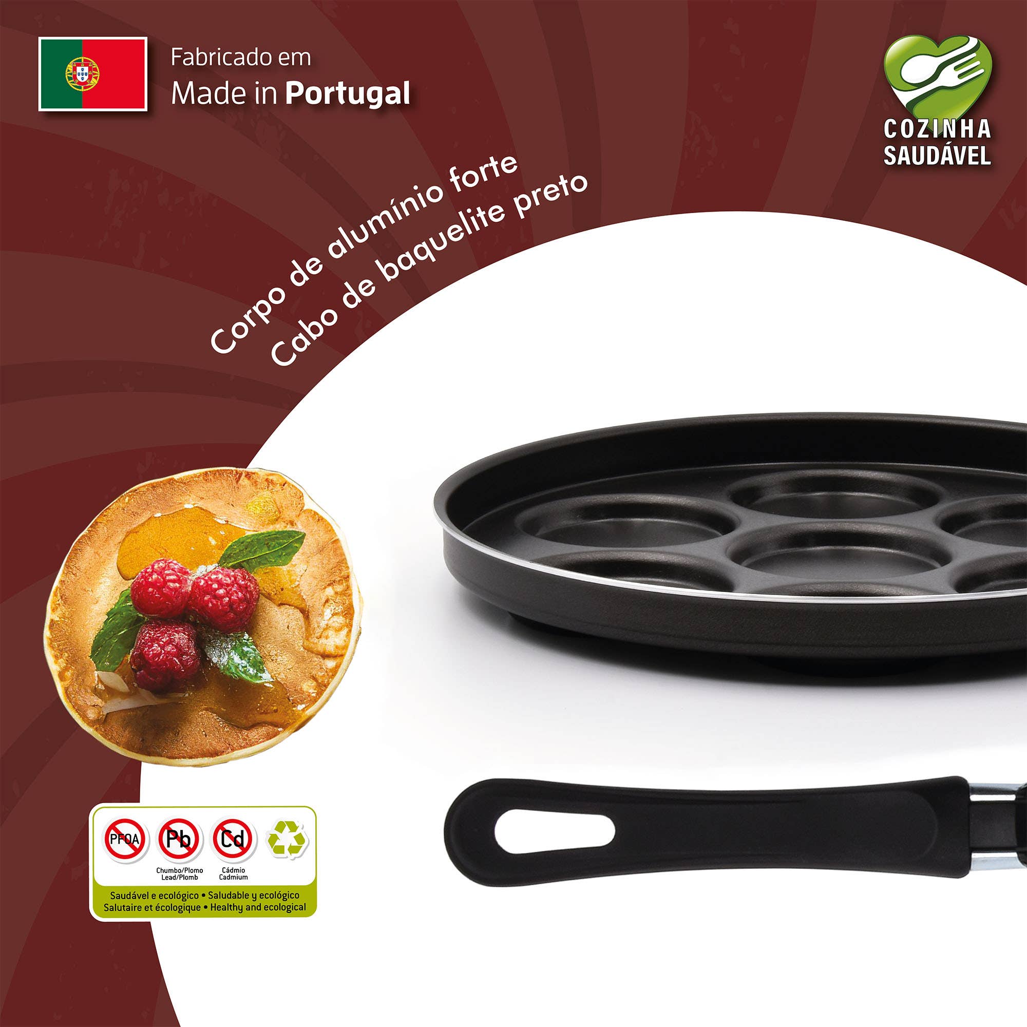 Celar - Wholesale Cast Iron Skillet - Pancake Pan 28cm3