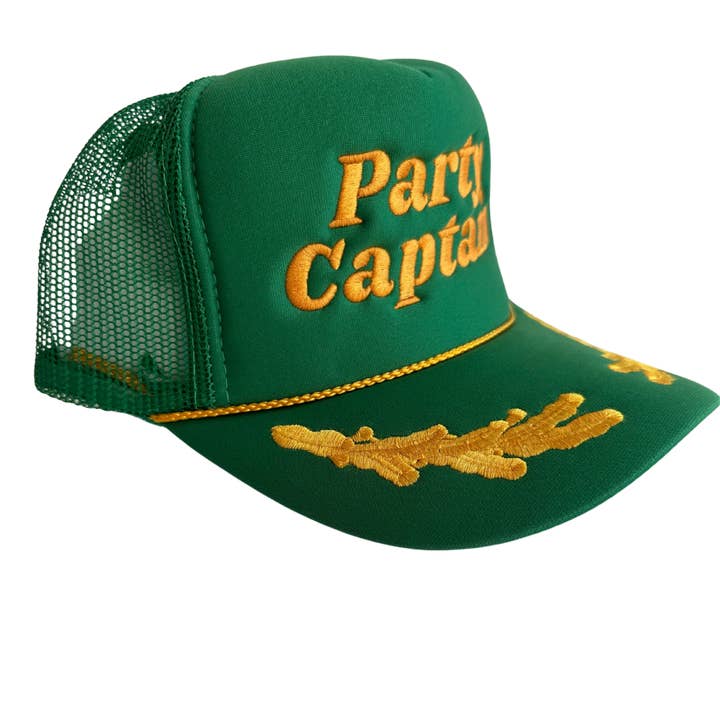 Party Captain Trucker Hat for wholesale on Faire2