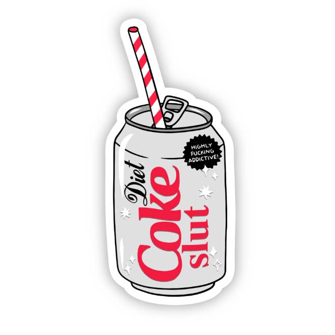 inviting affairs paperie - Wholesale Sticker - Diet Coke Slut Sticker