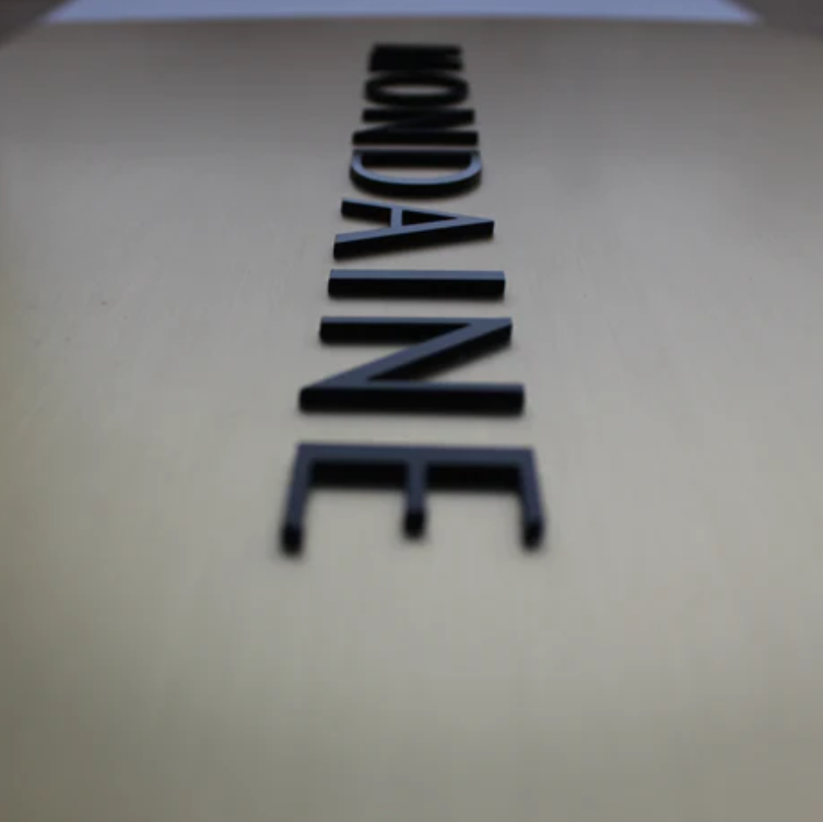 OtimSan - Wholesale Sign - Luxury Entrance Sign with Brass Embossed Letters – Office & Hotel Door Plaque4