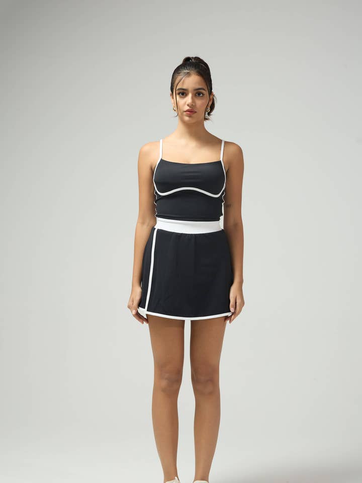 Bubble Pink Match Point Dress for wholesale by JOJO FASHION INC