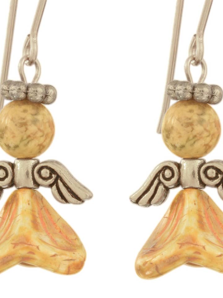 Sofiel Angel Earrings - Sterling Silver for wholesale by Ardent Designs
