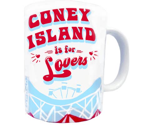 Happy Place by Lola Star - Wholesale Coffee Mug - Coney Island is for Lovers Mug