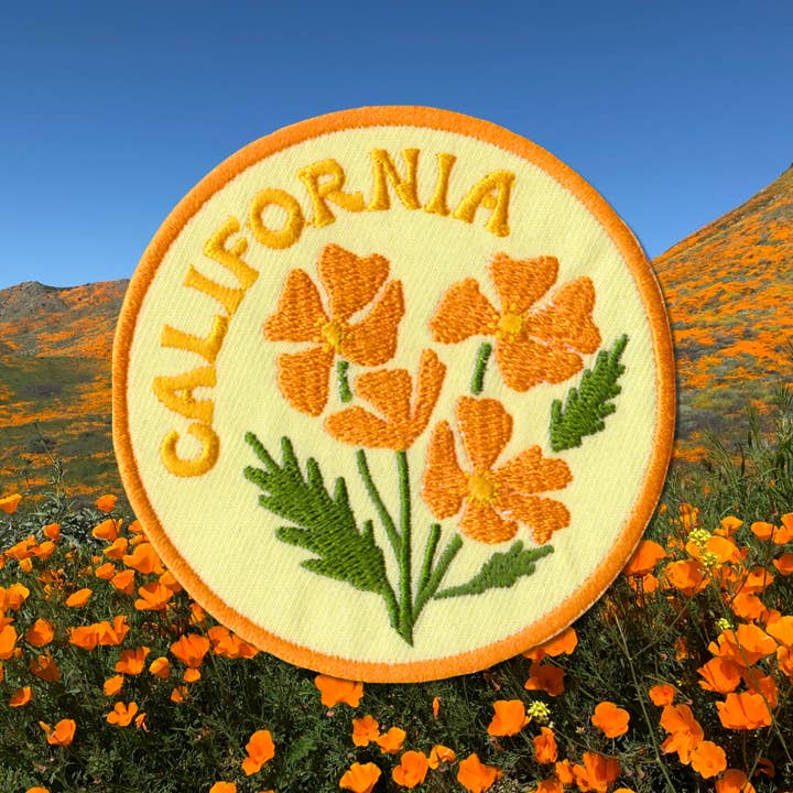 Sunthing Studio – wholesale Patch – California Poppy Patch