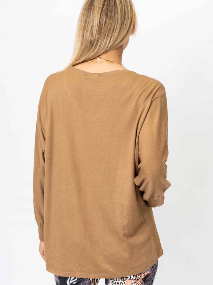 Look Mode Usa - Wholesale Knit Sweater - Women's - Gold Splatter Print Sweater5