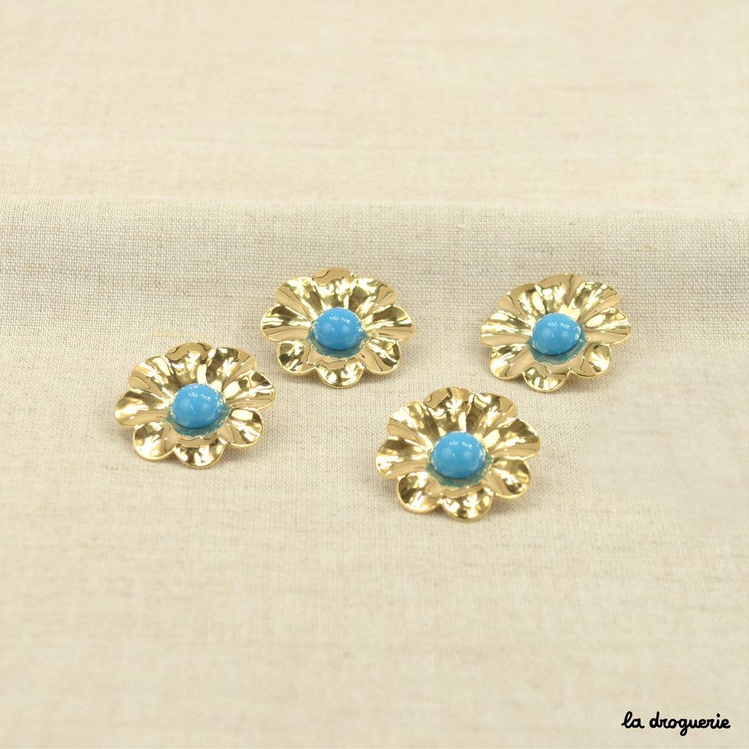 LA DROGUERIE - Wholesale Sewing Button/Snap - "Mary Quant" button 27 mm11