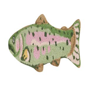 Trout & Fishing Flies Tea Towel, Fly Fishing Gift, Kitchen Towel