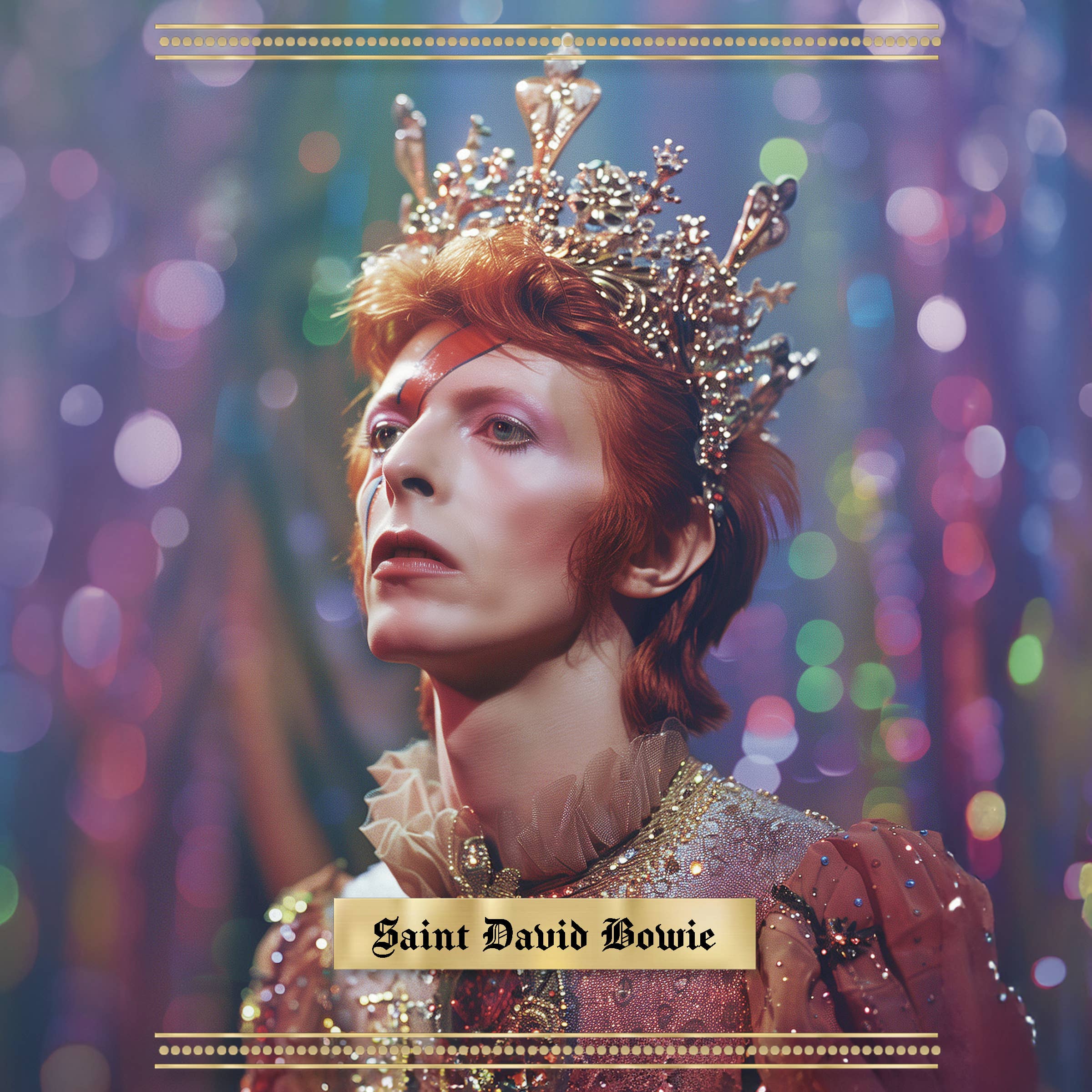 Icon Maniacs - Wholesale Votive Candle - David Bowie candle1