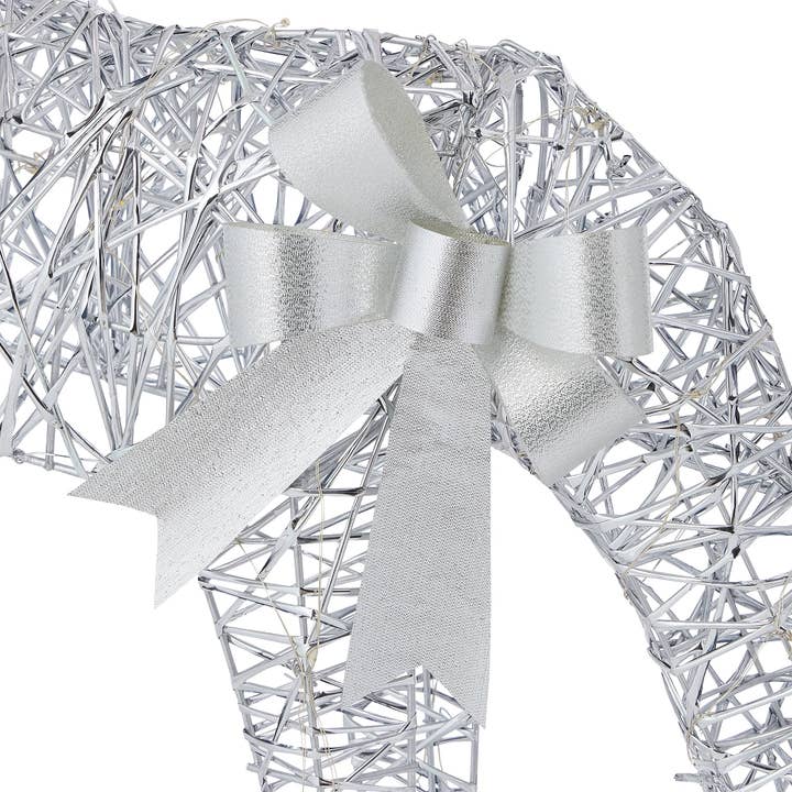 Seasonal LLC - Wholesale Christmas Decoration - Metallic Silver Reindeer with Warm White LED Lights (Plug In) Sold Separately8