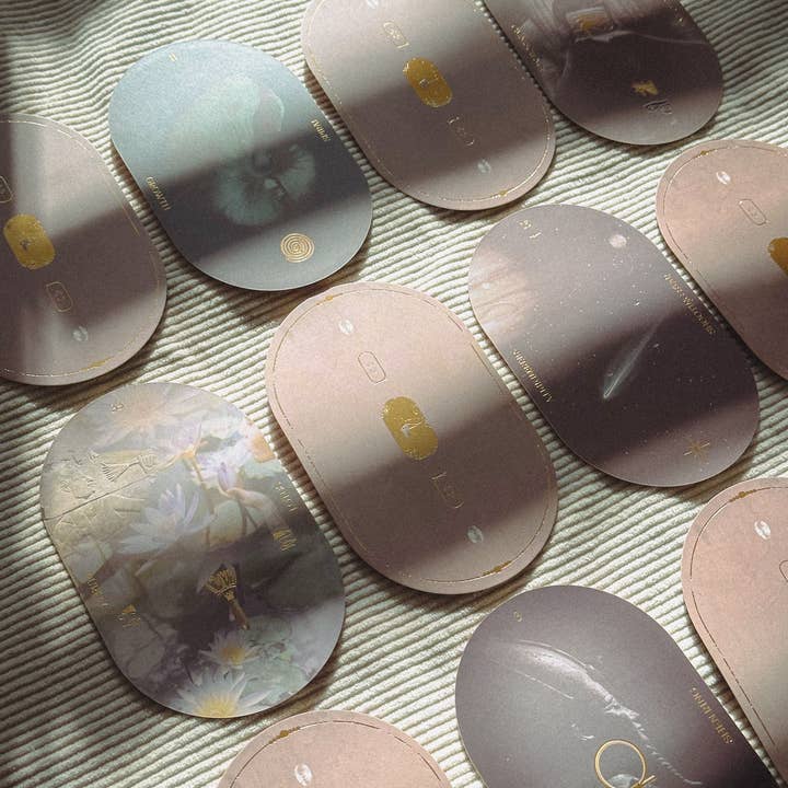 Prism + Fleur - Wholesale Tarot cards - Glyph Sacred Symbols Oracle Cards 10 units 15% off3