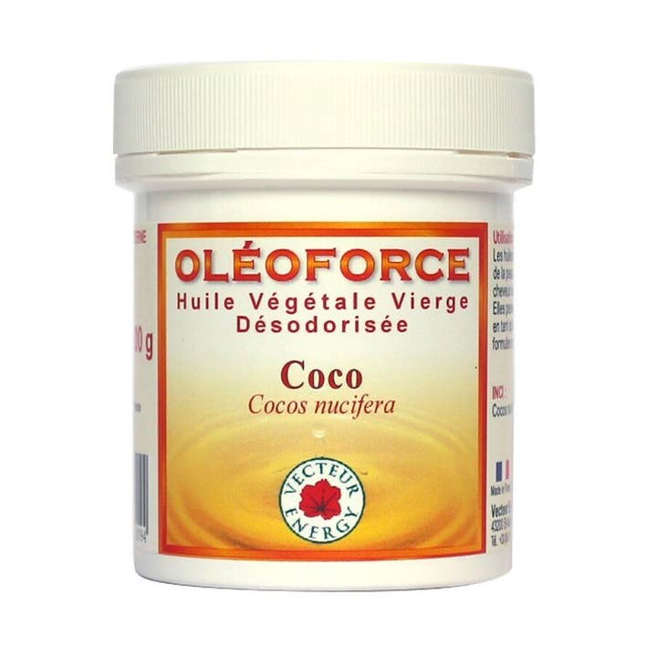 Gedesodoriseerde Kokosolie Pot 100g voor wholesale door Vecteur Energy