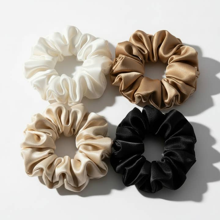 Grossiste Chouchous en Satin | Satin Luxe | 16 Couleurs pour la vente par Whispering Petals Handmade