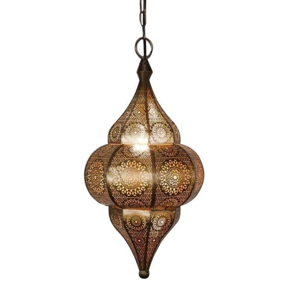 Maroccarpets Poufs and pillows wholesale +31648976894 – Engroshandel Lysekrone/pendellampe – Håndlavet Marokko Lampe - Marokko Lantaarn Rachid