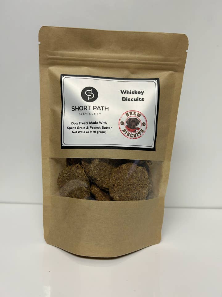Biscuits brassés au whisky Short Path Distillery pour la vente par Brew Biscuits