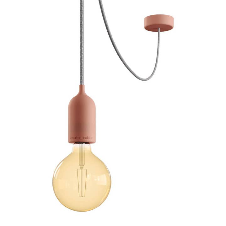 EIVA PASTEL Lampe suspendue d'extérieur avec câble textile de 5 m, pour la vente par LIGHTINUP S.R.L.
