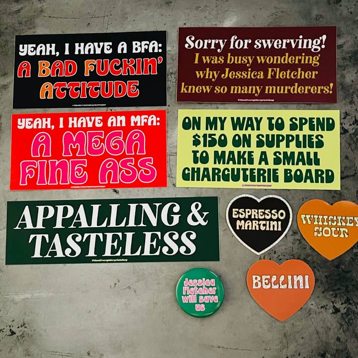 The Silver Spider – Großhandel Anstecker/Button – Jessica Fletcher wird uns retten Ansteckbutton-Pin4